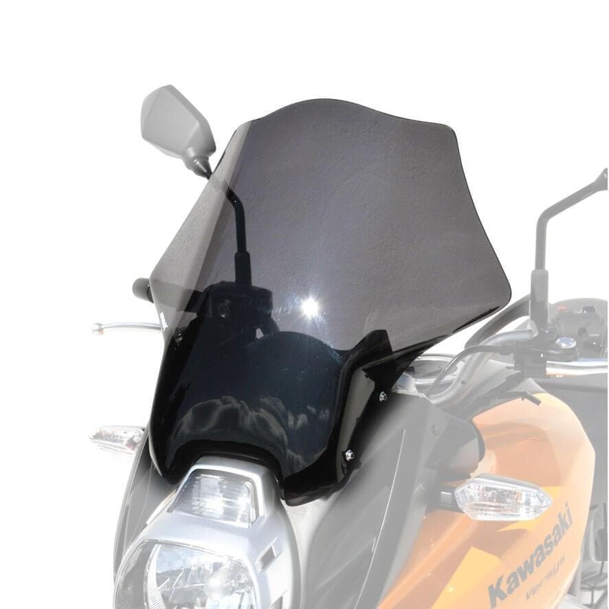 Ermax Touring Screen | Dark Smoke | Kawasaki Versys 650 2010>2014-Screens-Pyramid Motorcycle Accessories