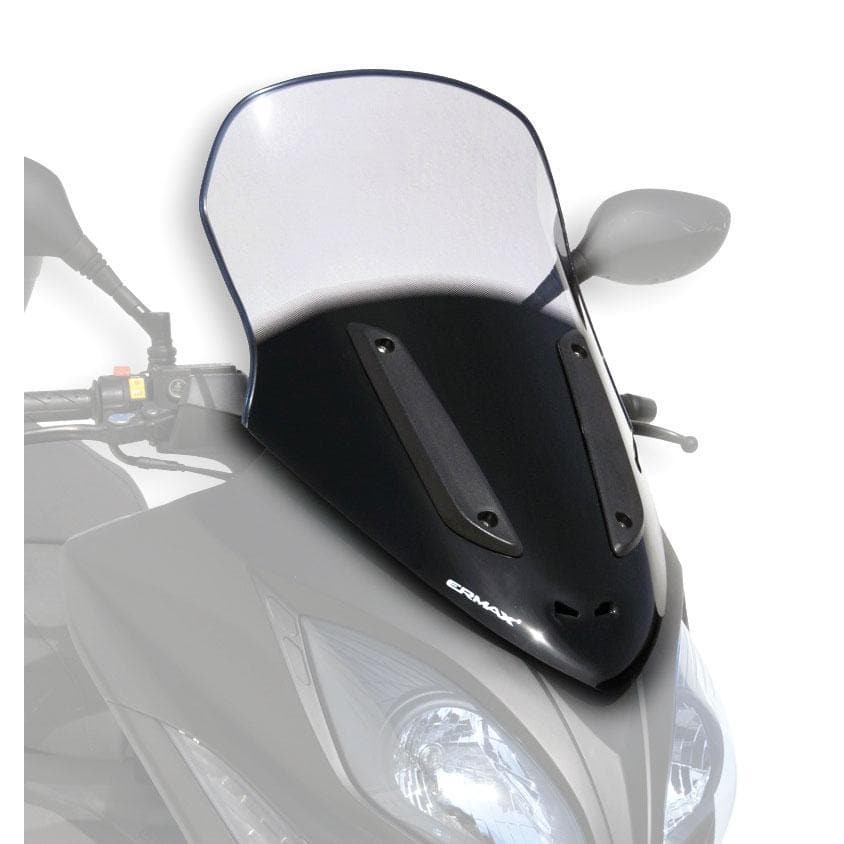 Ermax Touring Screen | Dark Smoke | Kymco Xciting 500 Ri 2008>2014-E014103011-Screens-Pyramid Motorcycle Accessories