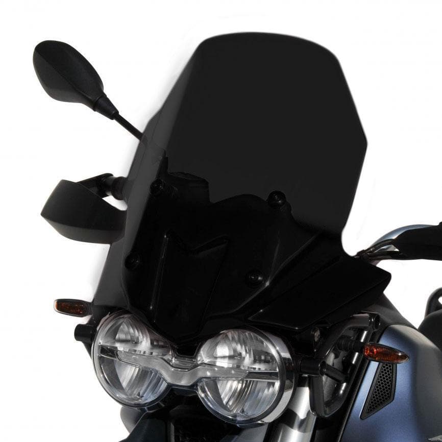 Ermax Touring Screen | Dark Smoke | Moto Guzzi V85 TT 2019>Current-E0126009-03-Screens-Pyramid Plastics