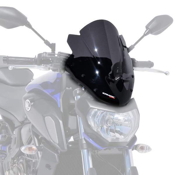 Ermax Touring Screen | Dark Smoke | Yamaha MT-07 2018>2020 -  Shop name