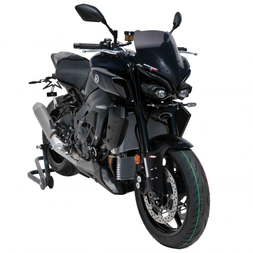 Ermax Touring Screen | Dark Smoke | Yamaha MT-10 2022>Current -   Pyramid Motorcycle Accessories