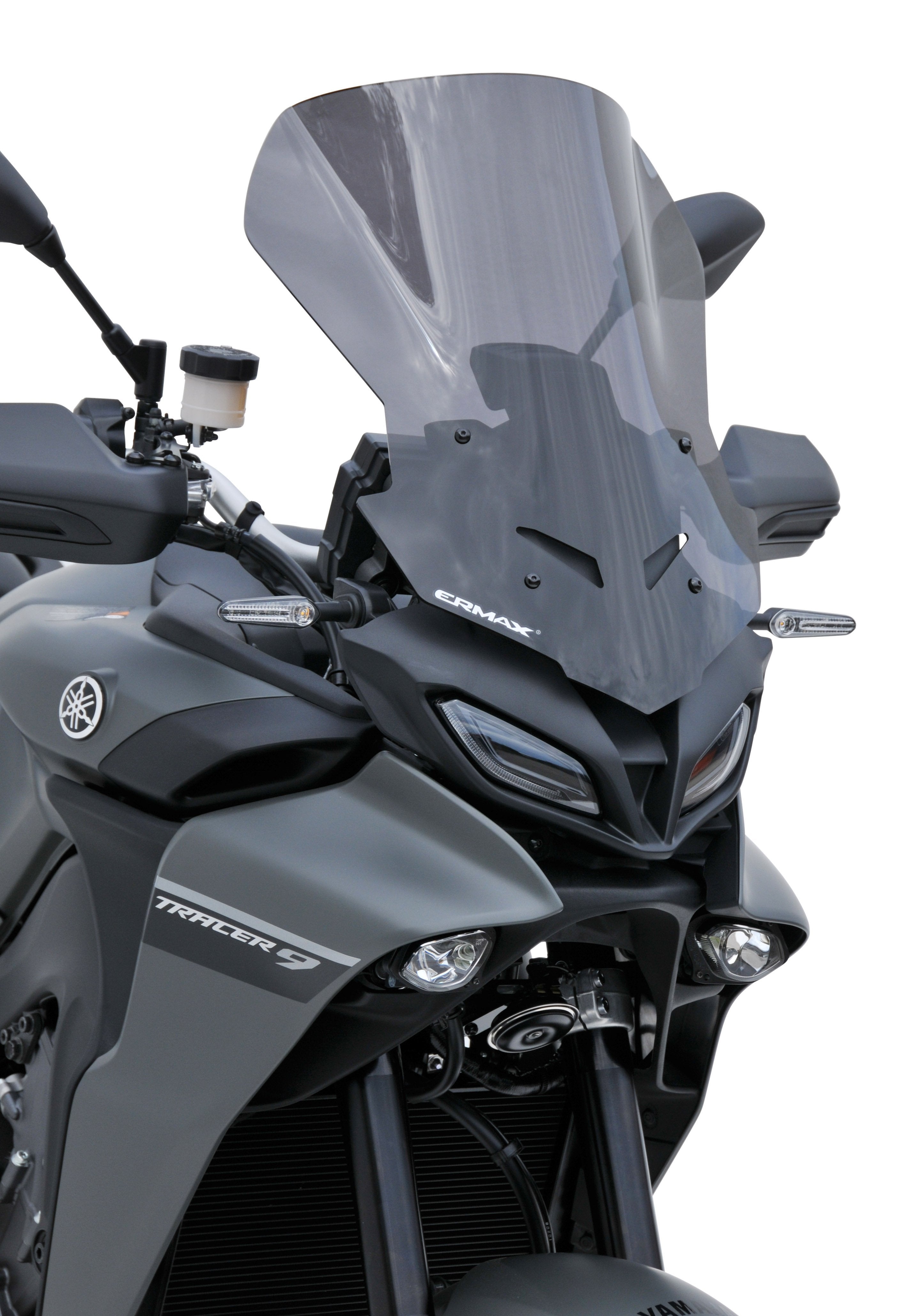 Ermax Touring Screen | Dark Smoke | Yamaha Tracer 9 GT 2021>Current-E0102Y98-03-Screens-Pyramid Motorcycle Accessories