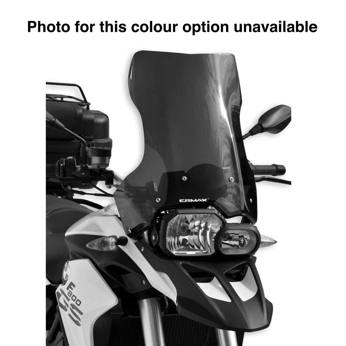 Ermax Touring Screen | Light Smoke | BMW F800 GS 2008>2017-E011054033-Screens-Pyramid Motorcycle Accessories