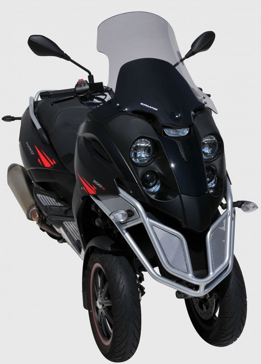 Ermax Touring Screen | Light Smoke | Gilera Fuoco 500 2007>Current-E012254003-Screens-Pyramid Motorcycle Accessories