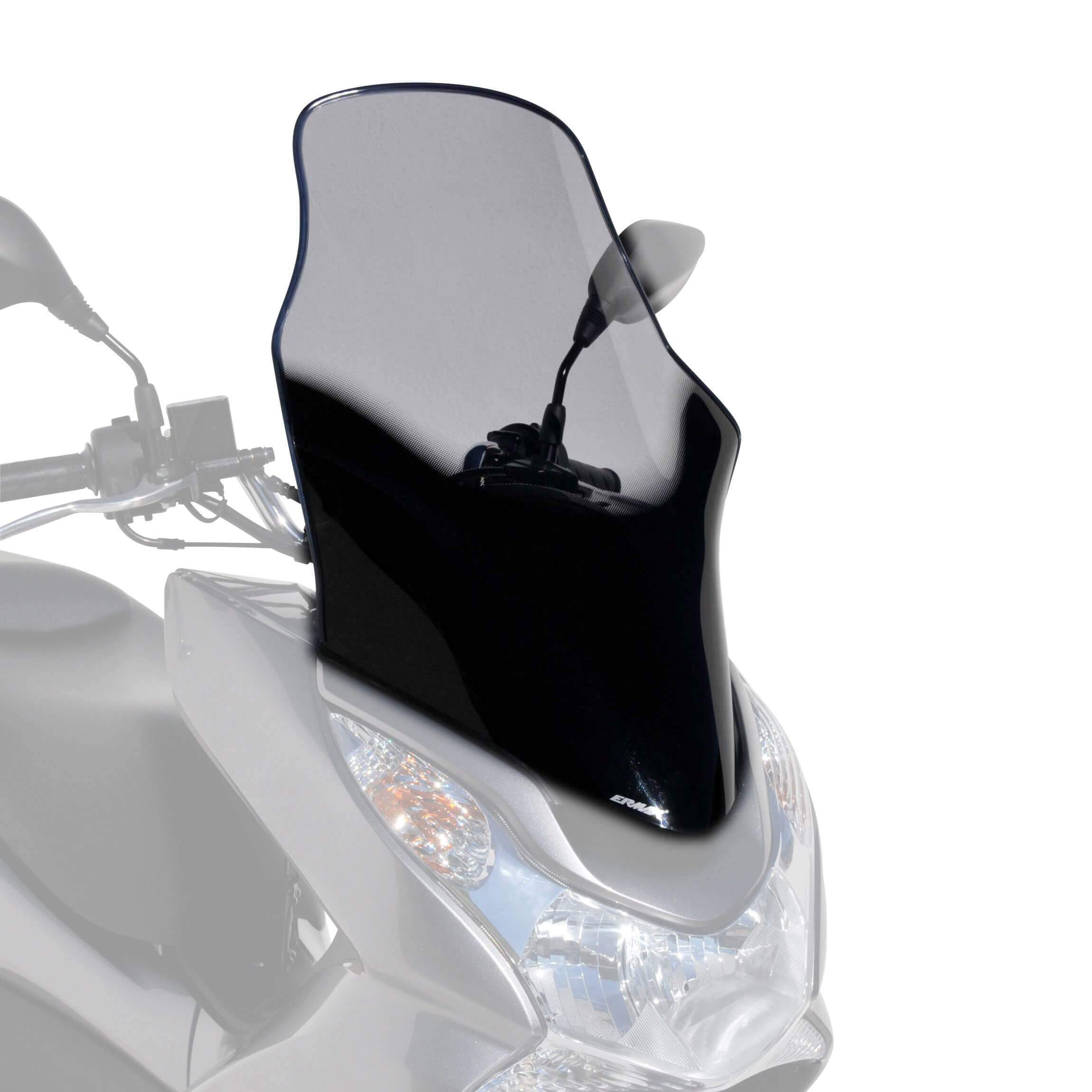 Ermax Touring Screen | Light Smoke | Honda PCX 125 2010>2013-Screens-Pyramid Motorcycle Accessories