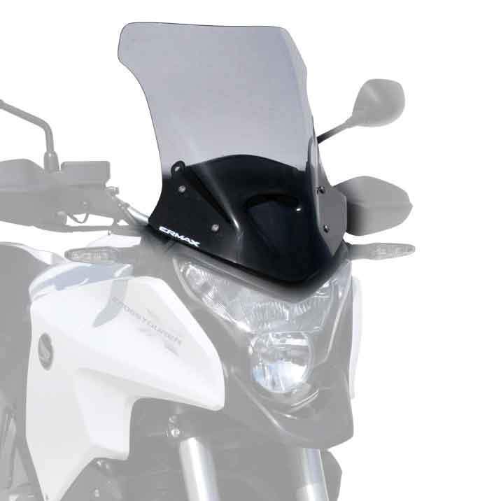 Ermax Touring Screen | Light Smoke | Honda VFR 1200 X Crosstourer 2012>2015-E010154130-Screens-Pyramid Motorcycle Accessories
