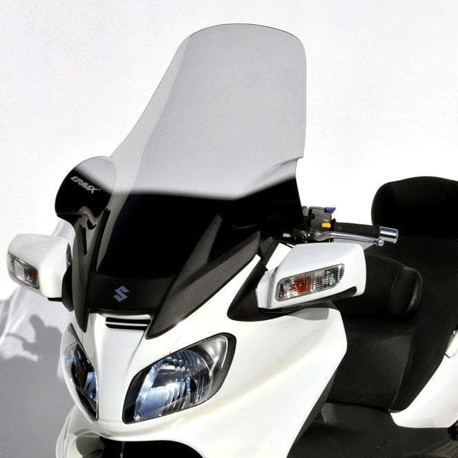 Ermax Touring Screen | Light Smoke | Suzuki Burgman 650 2005>2012-E010454082-Screens-Pyramid Motorcycle Accessories