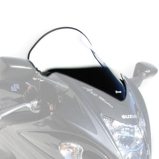 Ermax Touring Screen | Light Smoke | Suzuki Hayabusa GSX1300R 2008>2019-Screens-Pyramid Motorcycle Accessories