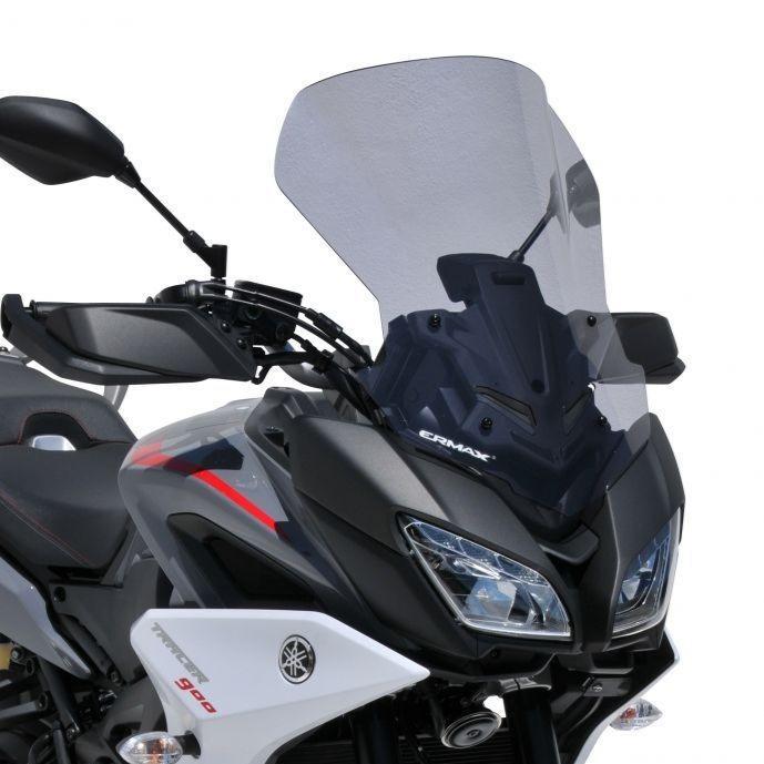 Ermax Touring Screen | Light Smoke | Yamaha Tracer 900 2018>2020-E0102Y85-54-Screens-Pyramid Motorcycle Accessories