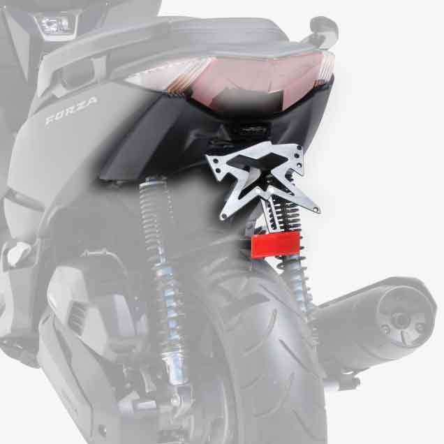 Ermax Undertray | Gloss Black (Graphite Black) | Honda Forza 125 2015>2018-E770118153-Undertrays-Pyramid Motorcycle Accessories