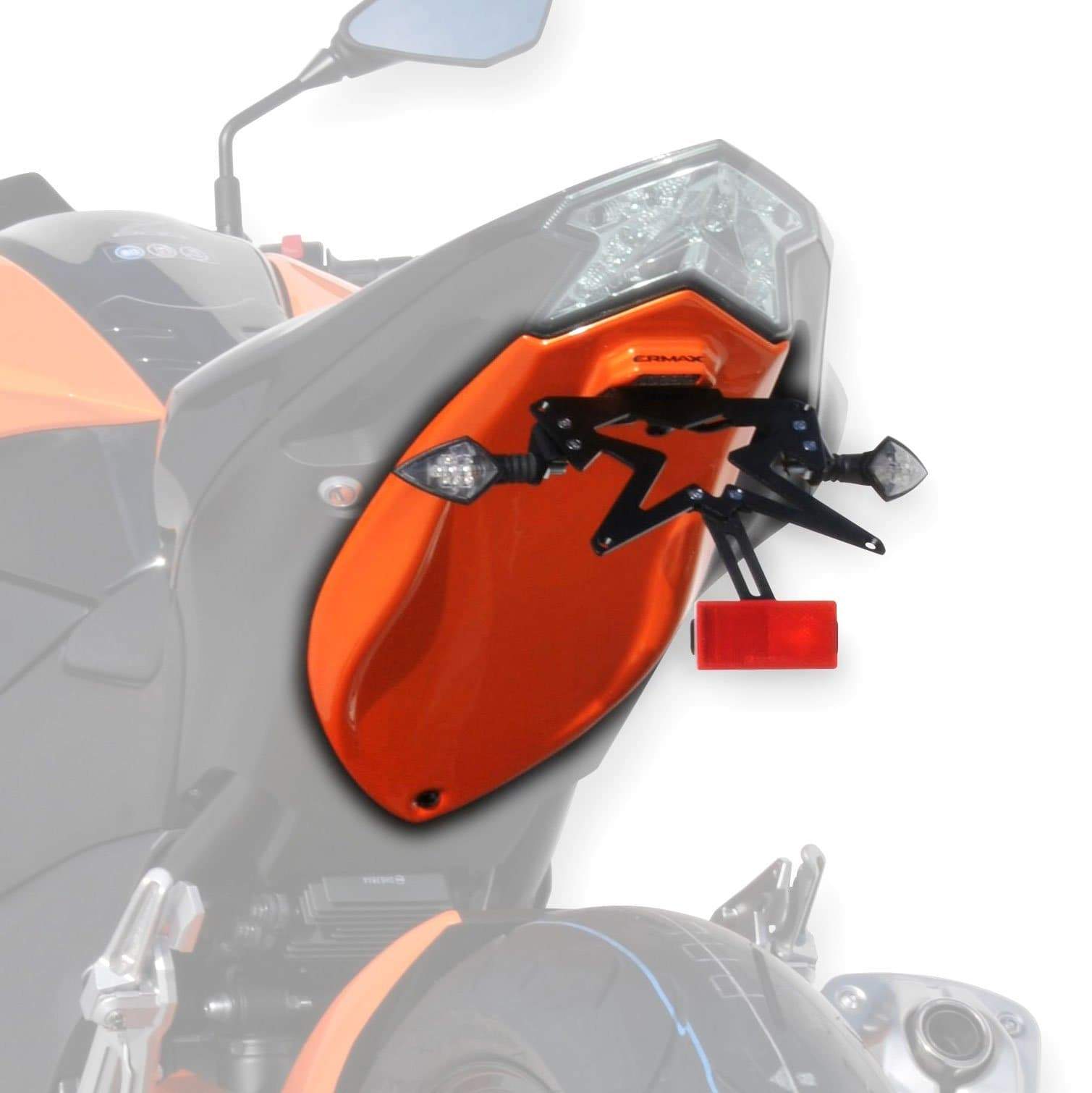 Ermax Undertray | Matte Black (Matte Ebony) | Kawasaki Z 800 E 2013>2016-Undertrays-Pyramid Motorcycle Accessories