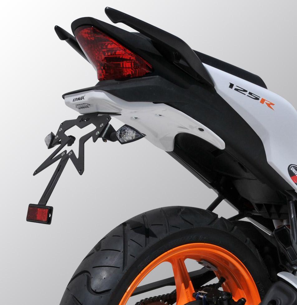 Ermax Undertray | Metallic Black (Asteroid Black) | Honda CBR 125 R 2011>2014-E790165122-Undertrays-Pyramid Motorcycle Accessories
