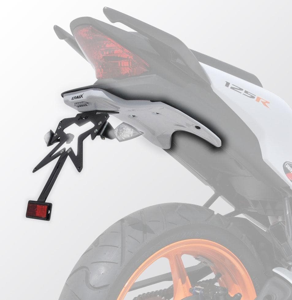 Ermax Undertray | Metallic Black (Asteroid Black) | Honda CBR 125 R 2011>2014 -  Shop name