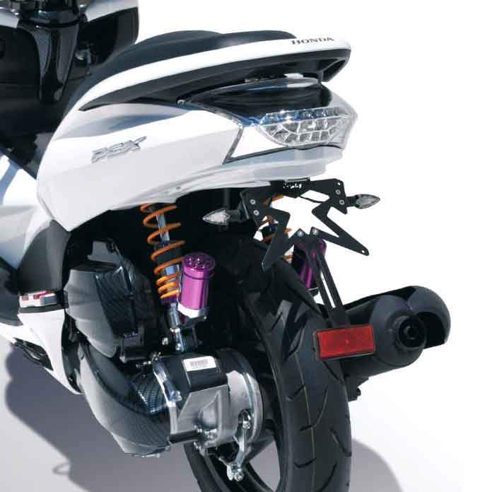 Ermax Undertray | Metallic Black (Asteroid Black) | Honda PCX 125 2010>2013-Undertrays-Pyramid Motorcycle Accessories
