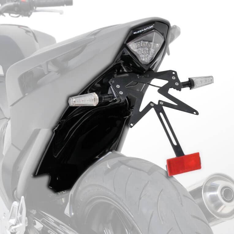 Ermax Undertray | Metallic Black (Ebony Black) | Honda NC 700 S 2012>2013-E770165128-Undertrays-Pyramid Motorcycle Accessories