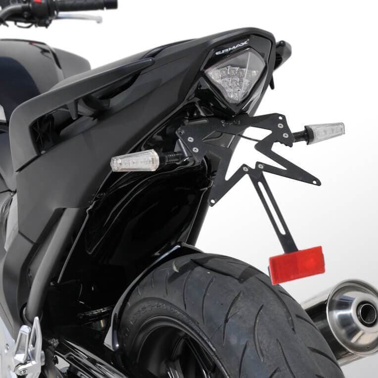 Ermax Undertray | Metallic Black (Ebony Black) | Honda NC 700 S 2012>2013-E770165128-Undertrays-Pyramid Motorcycle Accessories