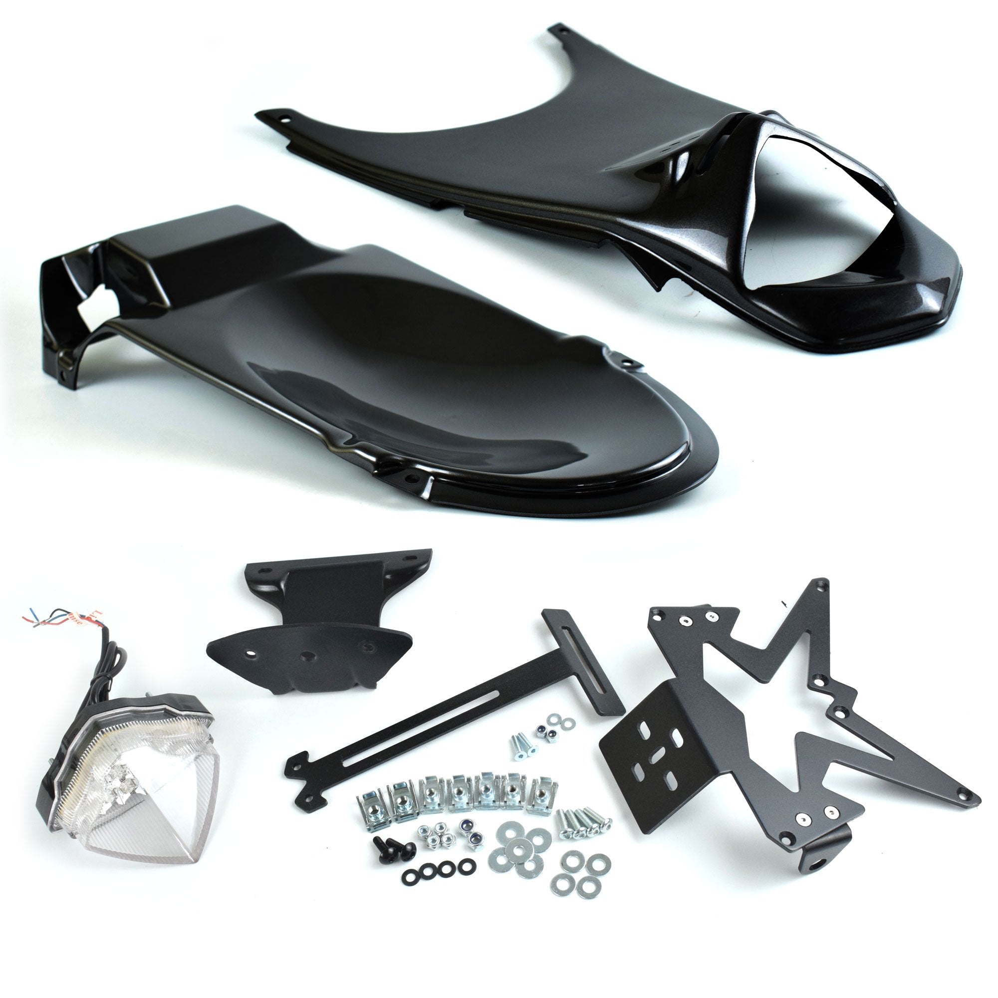 Ermax Undertray | Metallic Black (Ebony Black) | Honda NC 700 S 2012>2013-E770165128-Undertrays-Pyramid Plastics