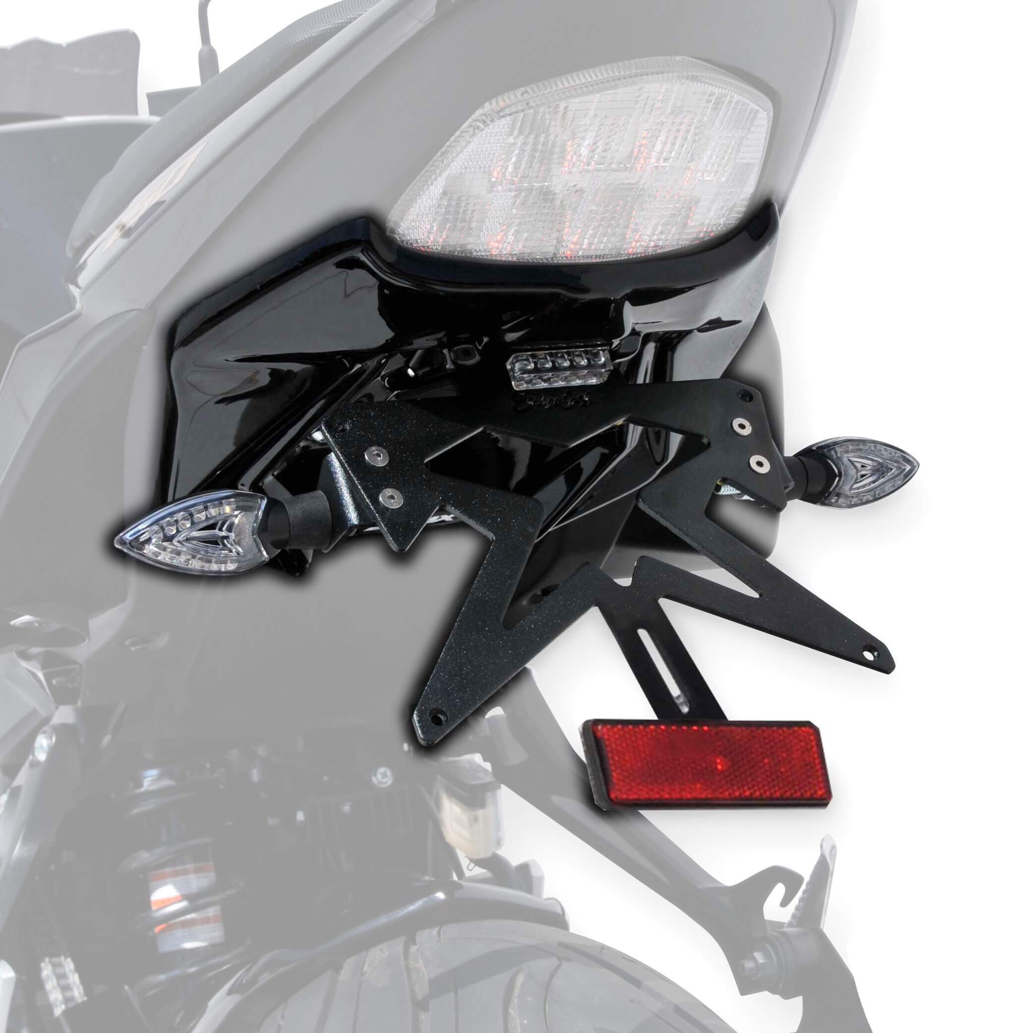 Ermax Undertray | Metallic Black (Glass Sparkle Black) | Suzuki GSR 750 2011>2013-E790458104-Undertrays-Pyramid Motorcycle Accessories