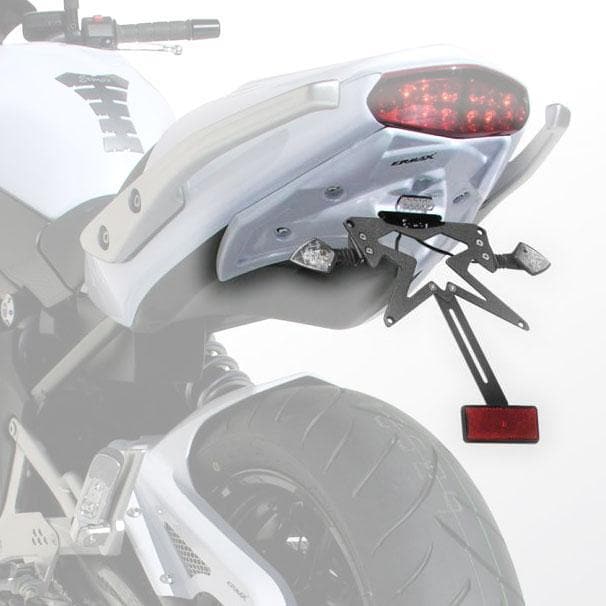 Ermax Undertray | Metallic Black (Spark Black) | Kawasaki ER-6F 2011>2011-E790367071-Undertrays-Pyramid Motorcycle Accessories
