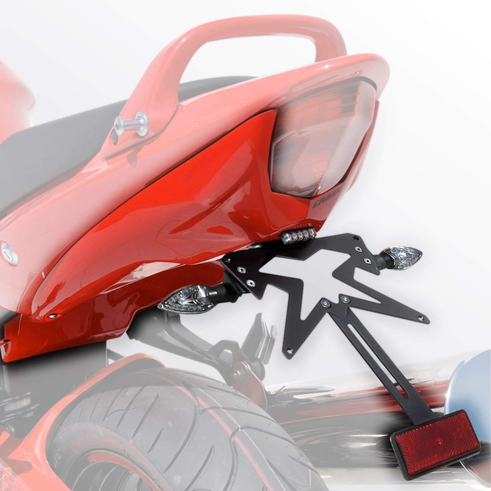 Ermax Undertray | Metallic Blue (Candy Indy Blue) | Suzuki GSF 650 Bandit 2009>2009-Undertrays-Pyramid Motorcycle Accessories