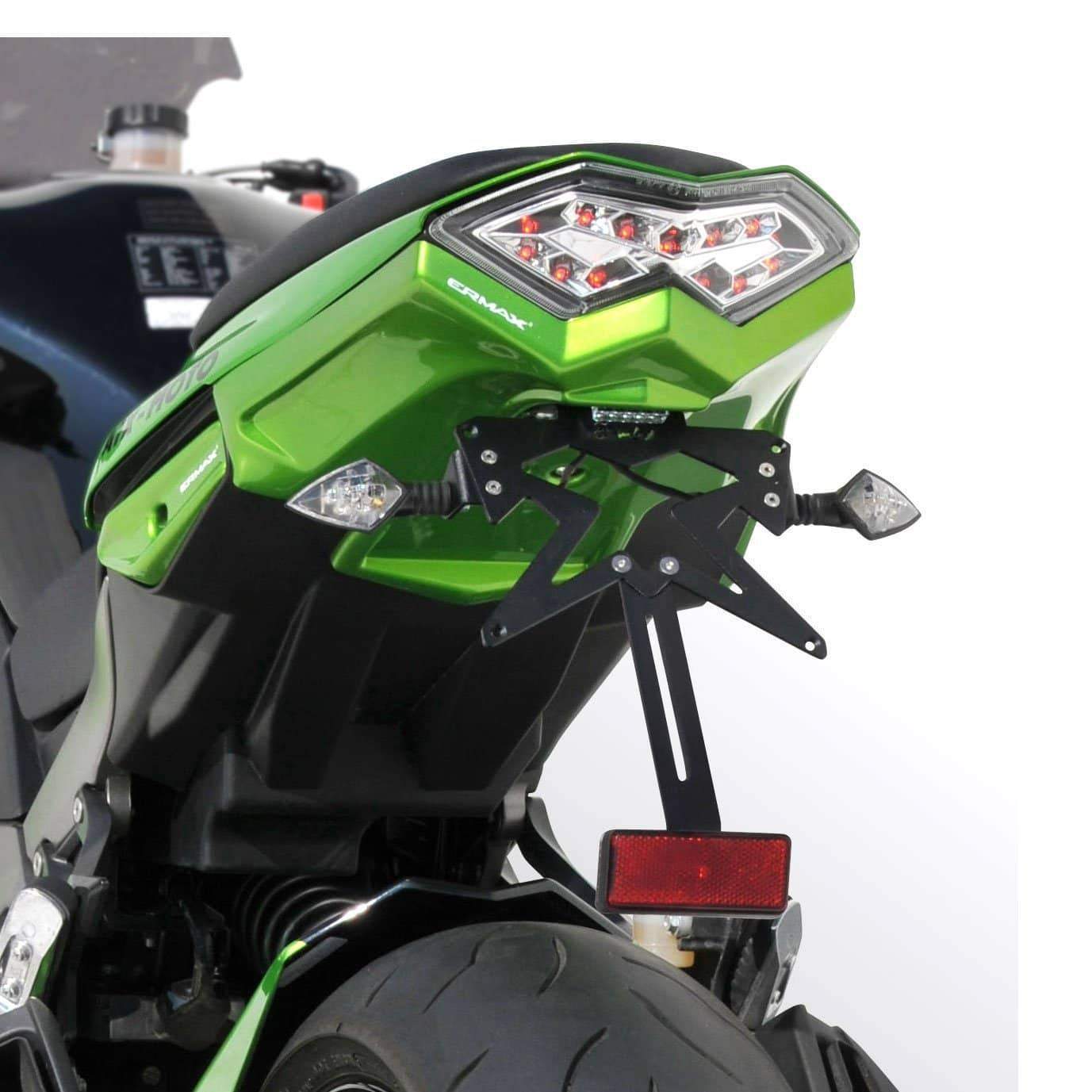 Ermax Undertray | Metallic Green (Candy Lime Green 3 ( 51 P )) | Kawasaki Z 1000 SX 2015>2016-E790322079-Undertrays-Pyramid Motorcycle Accessories