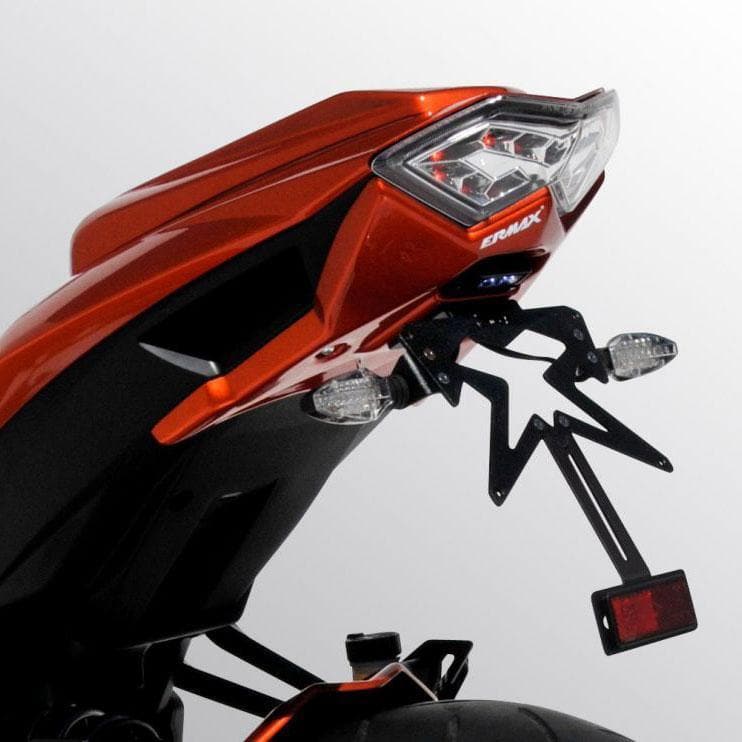 Ermax Undertray | Metallic Orange (Candy Burnt Orange) | Kawasaki Z 1000 2010>2012-E790380077-Undertrays-Pyramid Motorcycle Accessories