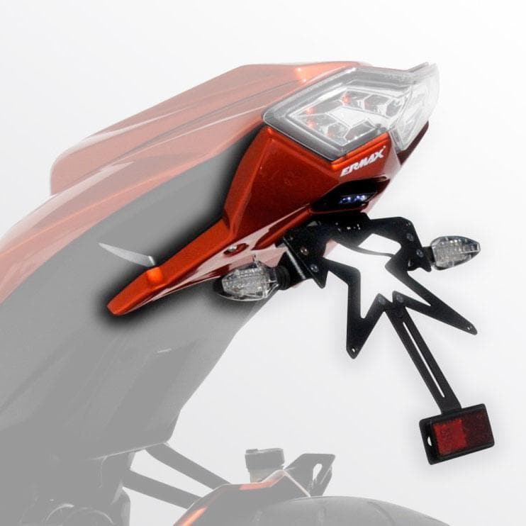 Ermax Undertray | Metallic Orange (Candy Burnt Orange) | Kawasaki Z 1000 2010>2012-E790380077-Undertrays-Pyramid Motorcycle Accessories