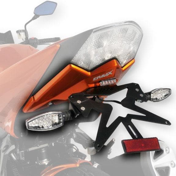 Ermax Undertray | Metallic Orange (Pearl Wildfire Orange) | Kawasaki Z 750 2008>2008-Undertrays-Pyramid Motorcycle Accessories