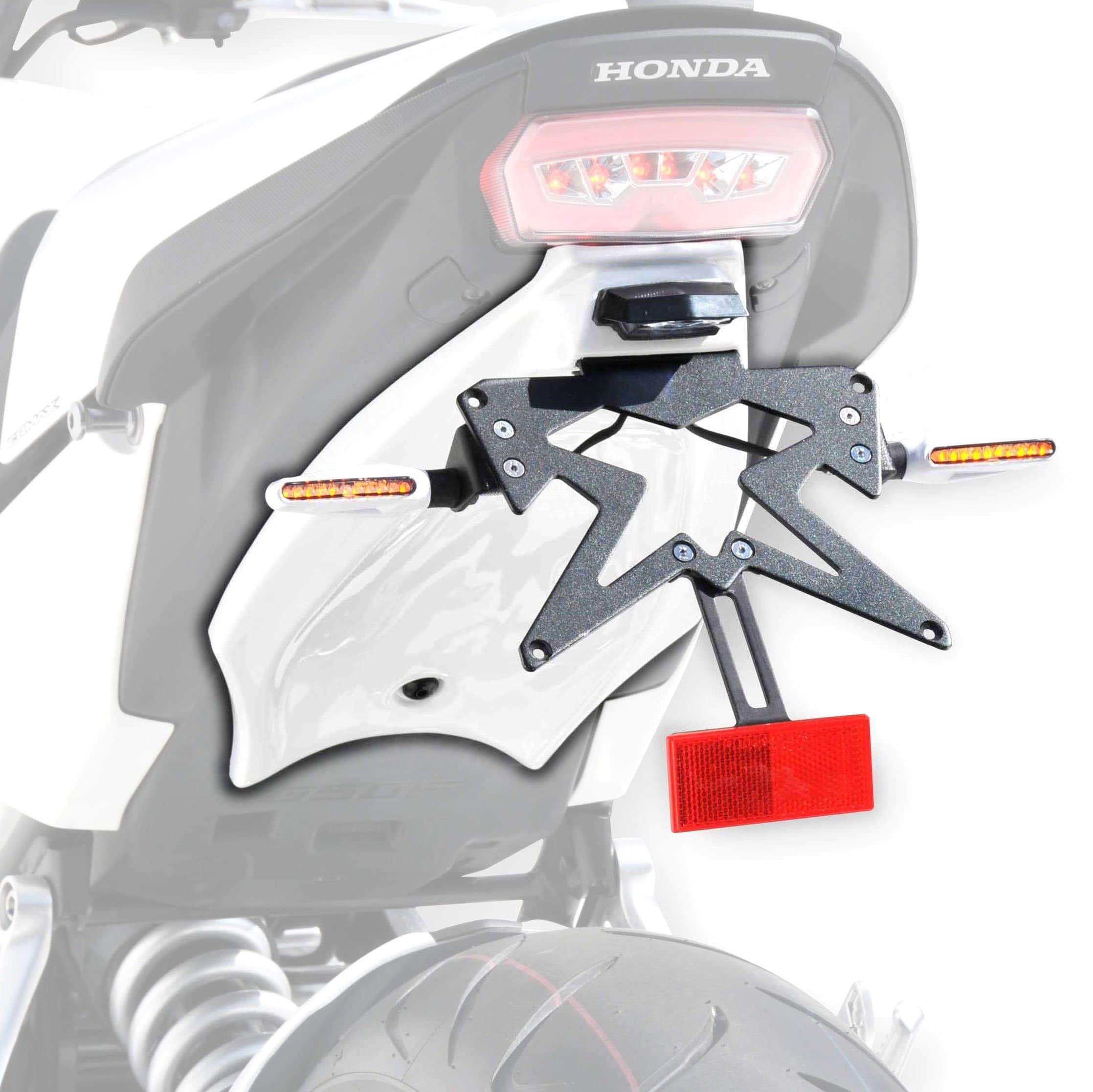 Ermax Undertray | Metallic White (Pearl Himalaya White) | Honda CB 650 F 2014>2015-E770121150-Undertrays-Pyramid Plastics