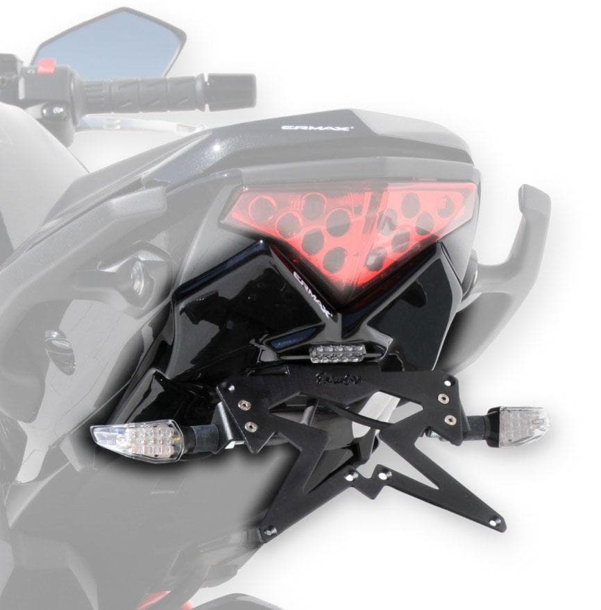 Ermax Undertray | Metallic White (Pearl Stardust White) | Kawasaki ER-6N 2012>2015-E790321082-Undertrays-Pyramid Motorcycle Accessories