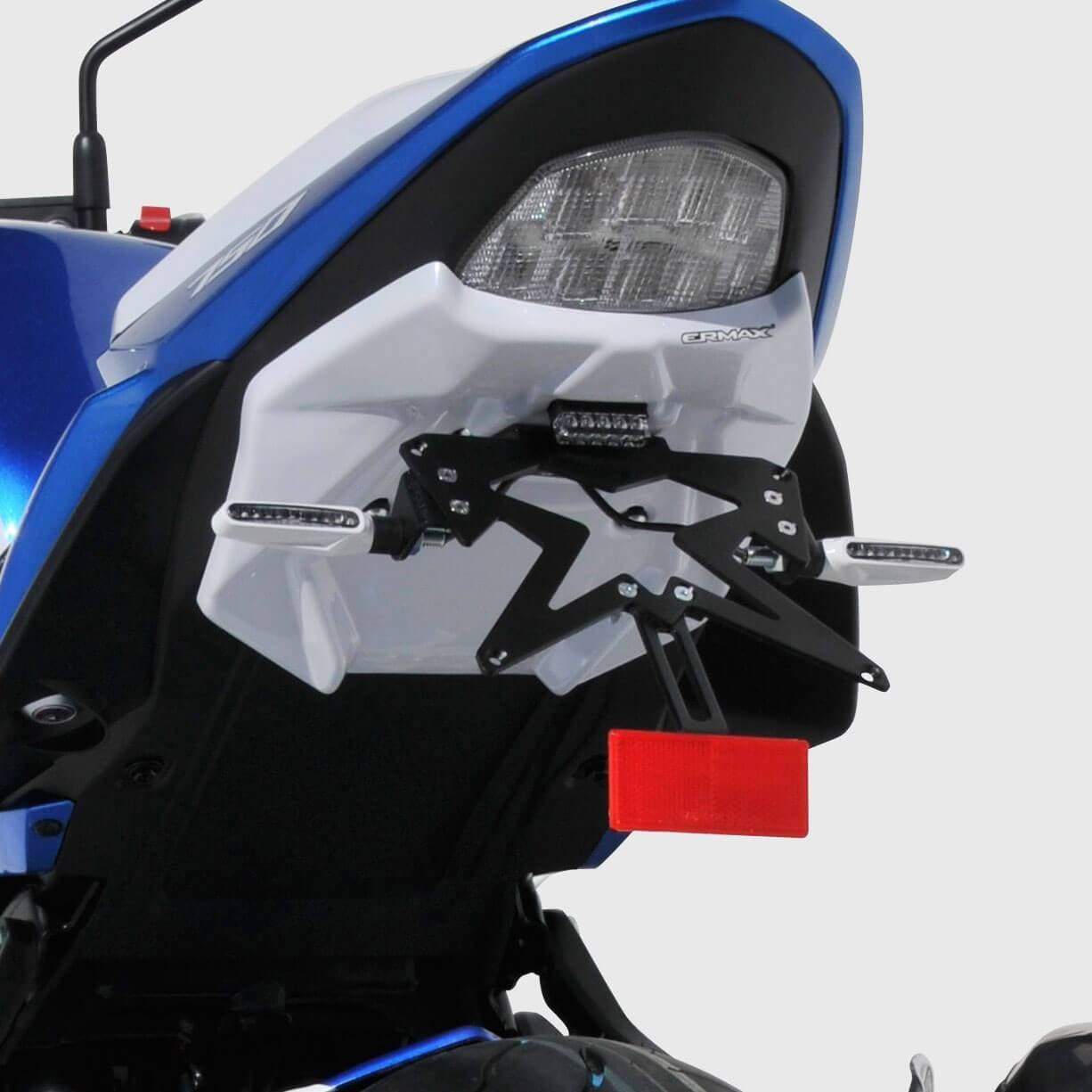 Ermax Undertray | Metallic White (White Glacier) | Suzuki GSR 750 2011>2016 -  Shop name