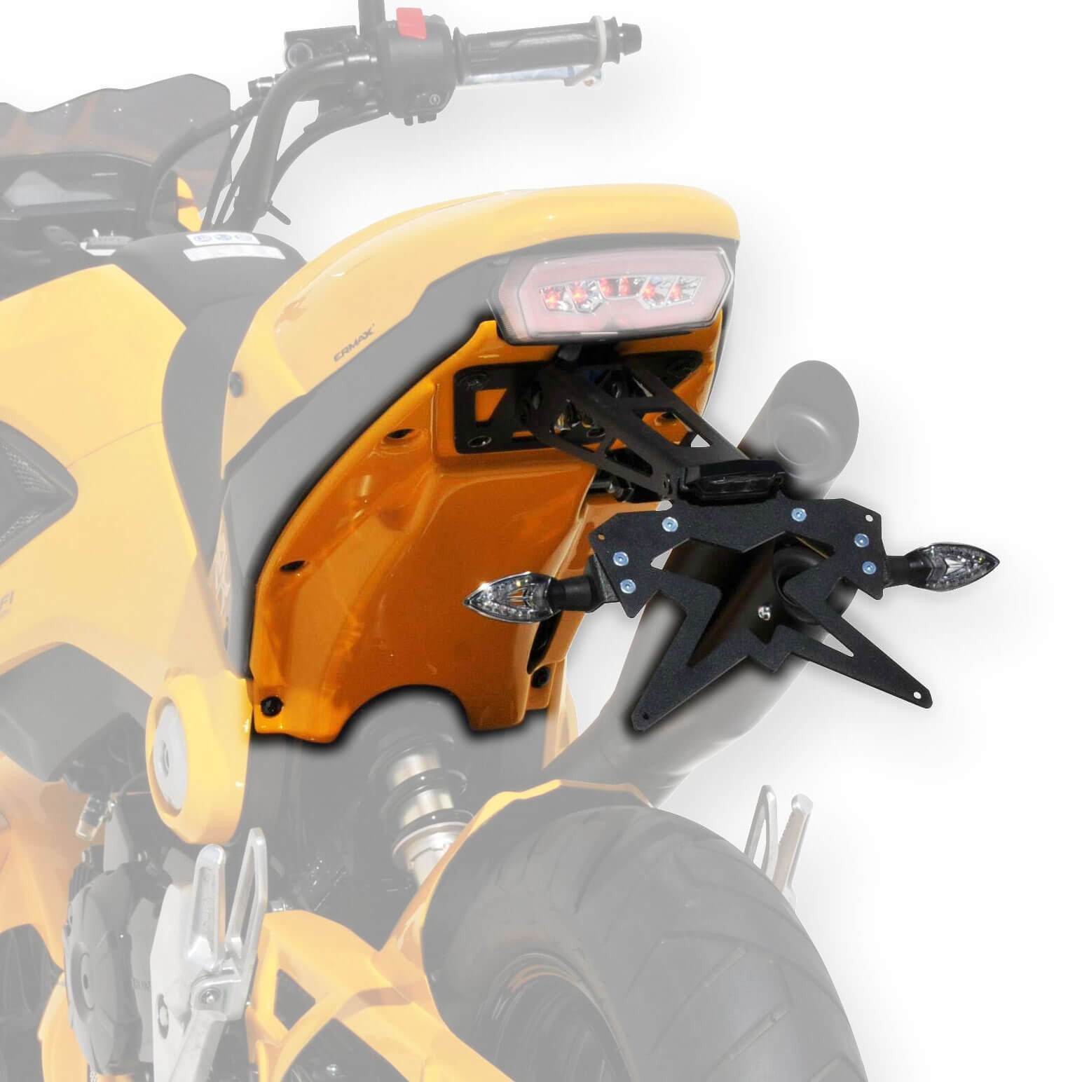 Ermax Undertray | Metallic Yellow (Pearl Queen Bee) | Honda MSX 125 2013>2016-E770140138-Undertrays-Pyramid Motorcycle Accessories