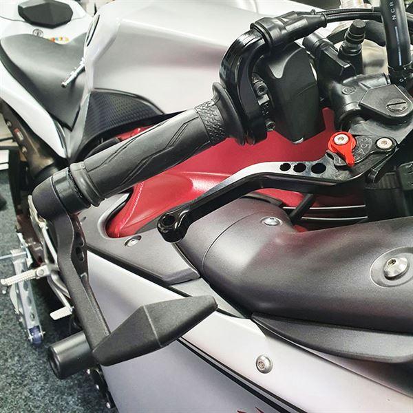 GBRacing Brake Lever Guard | Yamaha YZF-R6 2006>2016-BLG-R1-2006-GBR-Lever Guards-Pyramid Motorcycle Accessories
