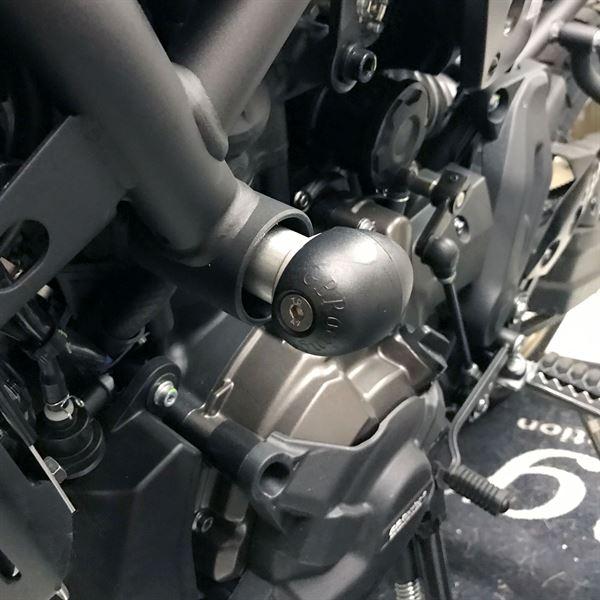 GBRacing Bullet Frame Slider Set - Street | Yamaha MT-07 2014>Current-FS-MT07-2014-S-Crash Protection-Pyramid Motorcycle Accessories