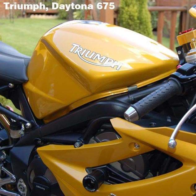 GBRacing Crash Mushroom Right | Triumph Daytona 675 2006>2010-CP6750SAS-GBR-Crash Protection-Pyramid Motorcycle Accessories