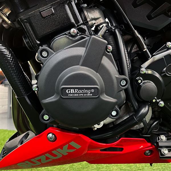 GBRacing Engine Cover - Secondary Alternator Cover | Suzuki GSX-S 750 2017>2021-EC-GSXS750-L7-1-GBR-Engine Covers-Pyramid Motorcycle Accessories