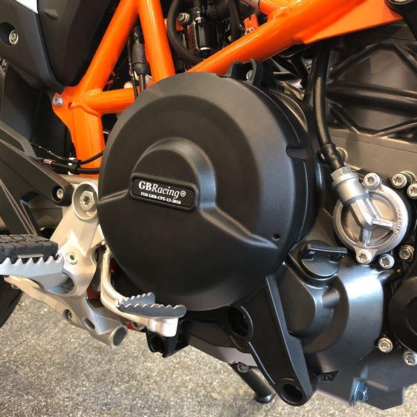 GBRacing Engine Cover - Secondary Clutch Cover | Husqvarna Svartpilen 701 2019>Current-EC-690-2011-2-GBR-Engine Covers-Pyramid Motorcycle Accessories