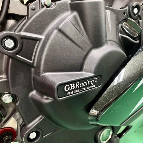 GBRacing Engine Cover - Secondary Clutch Cover | Kawasaki ZX-25R 2020>Current -   Pyramid Motorcycle Accessories