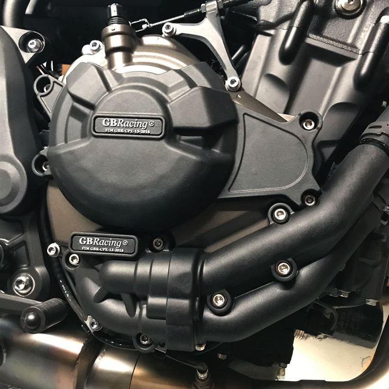 GBRacing Engine Cover - Water Pipe Cover | Yamaha Tenere 700 2019>Current-WPC-MT07-2014-Engine Covers-Pyramid Motorcycle Accessories