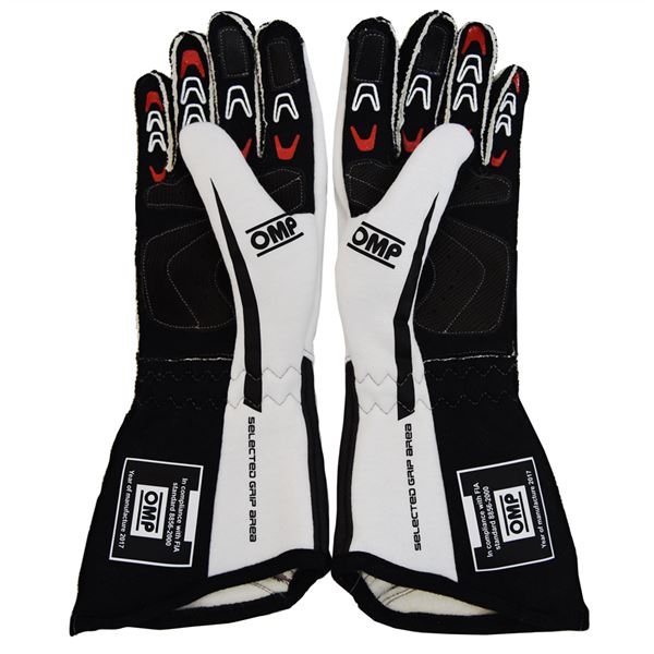 GBRacing OMP One Evo Race Gloves - FIA Homologated-Merchandise-Pyramid Motorcycle Accessories
