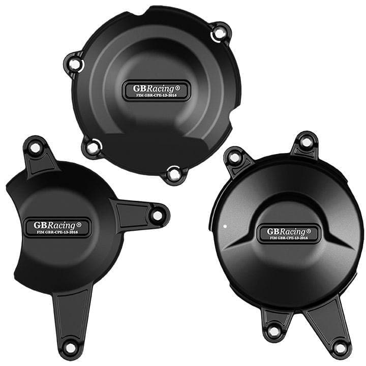 GBRacing Secondary Engine Cover Set | Honda VFR 400 1988>1994-EC-VFR400-NC30-SET-GBR-Engine Covers-Pyramid Motorcycle Accessories