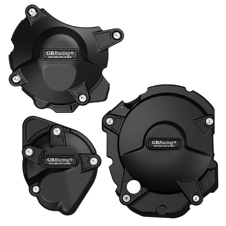 GBRacing Secondary Engine Cover Set | Suzuki GSF 600 Bandit 1996>2004-Engine Covers-Pyramid Motorcycle Accessories