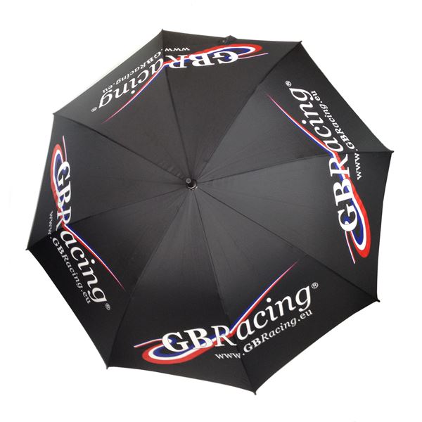 GBRacing Umbrella | Black-GBR-UM-Merchandise-Pyramid Motorcycle Accessories