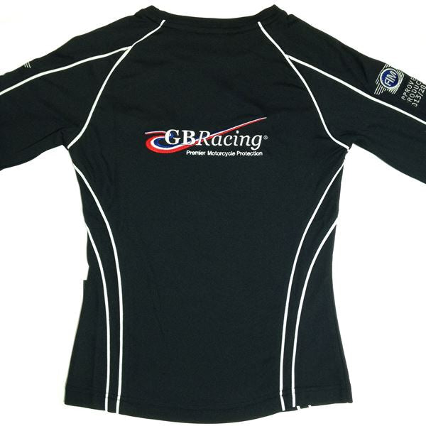 GBRacing Womens T-Shirt | Black-Merchandise-Pyramid Motorcycle Accessories