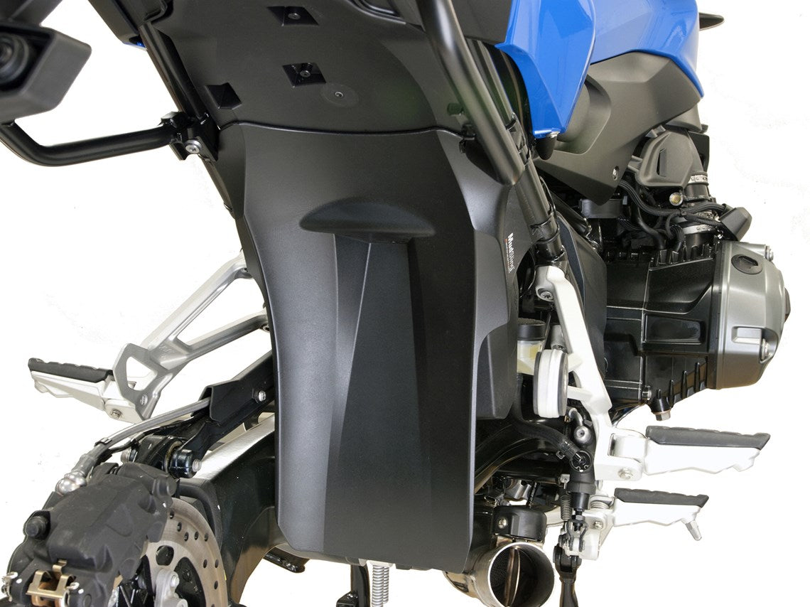 MachineartMoto MudSling Shock Shield | Matte Black | BMW R1200 R 2015>2018-MAM-SLING-RSLC-Shock Shields-Pyramid Motorcycle Accessories
