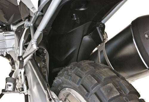 MachineartMoto MudSling Shock Shield | Matte Black | BMW R1250 GS Adventure 2019>Current-MAM-M-SLING-LC-Shock Shields-Pyramid Motorcycle Accessories
