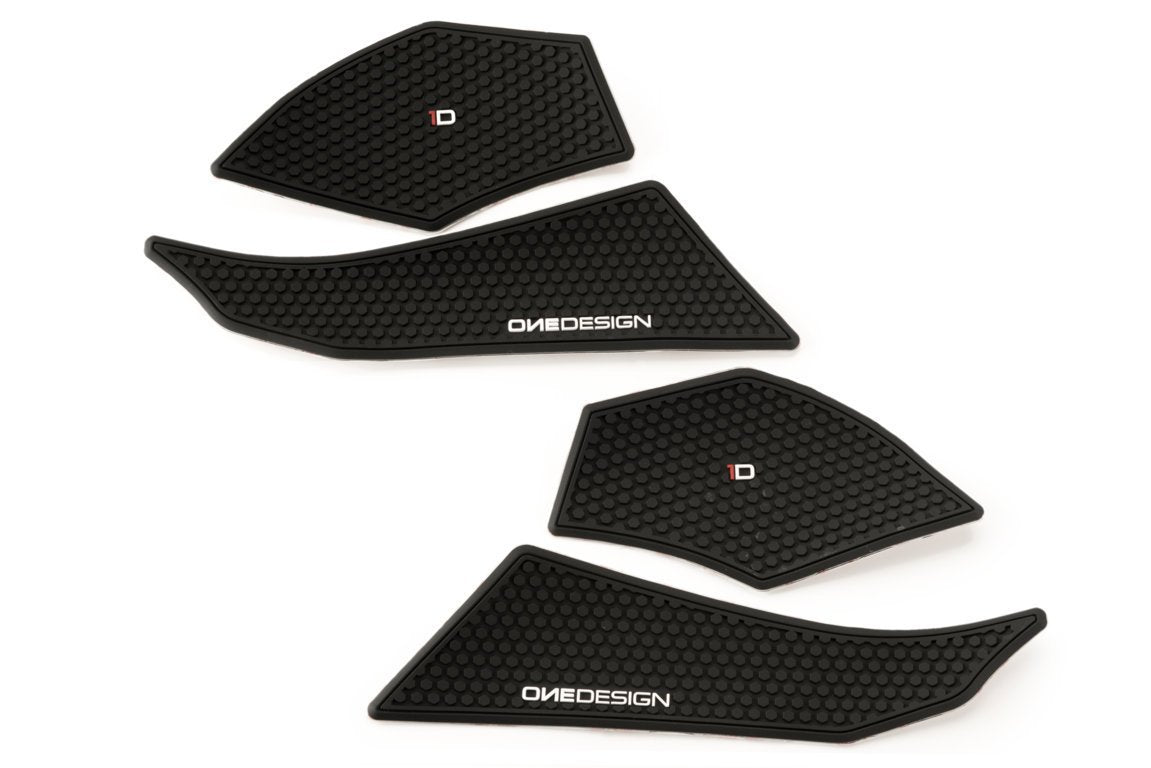 Onedesign Tank Grips | Black | Ducati Multistrada 1200/S 2015>2017-M20069N-Tank Protection-Pyramid Motorcycle Accessories