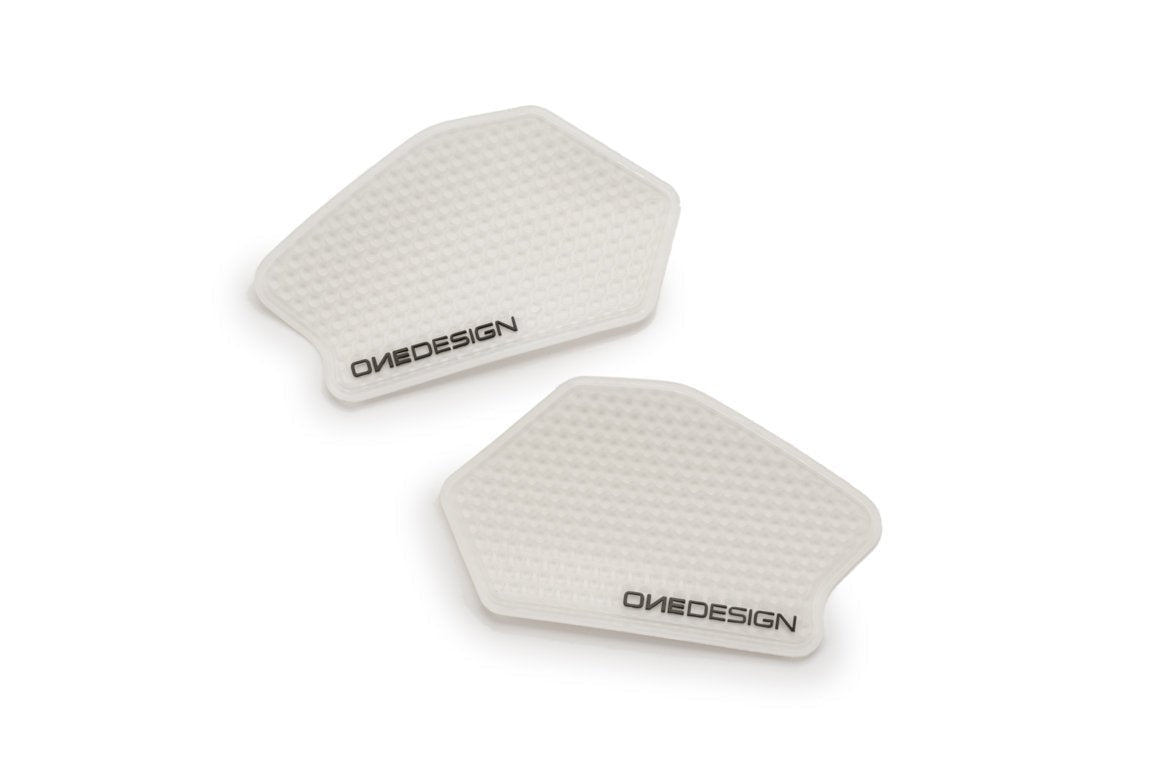 Onedesign Tank Grips | Clear | Yamaha Tracer 7 2021>Current-Tank Protection-Pyramid Motorcycle Accessories