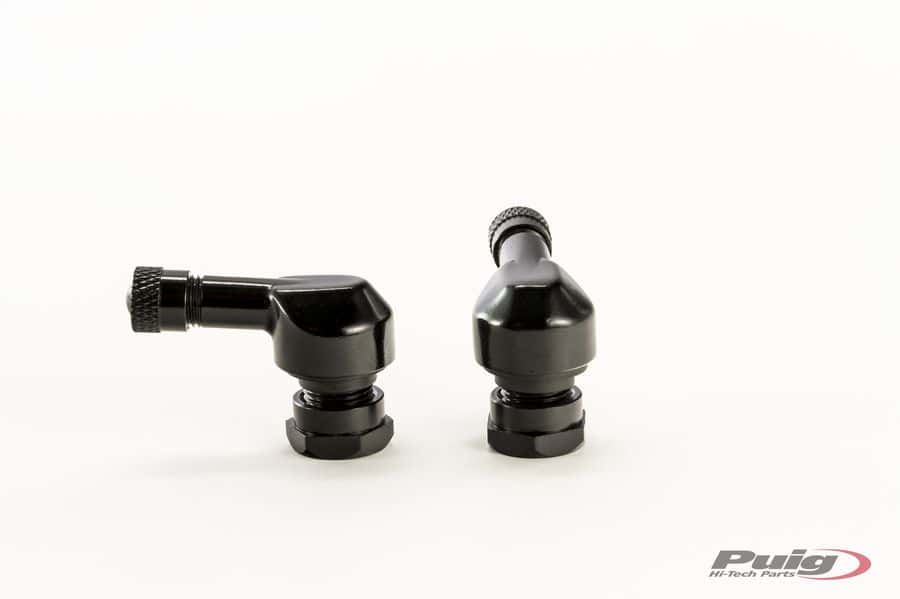 Puig 11mm Race Valve Caps | Black -  Shop name