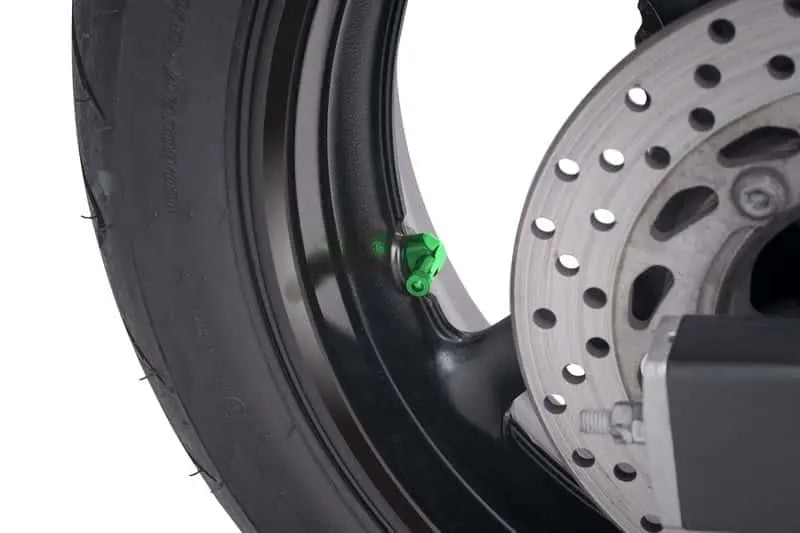 Puig 11mm Race Valve Caps | Green -  Shop name